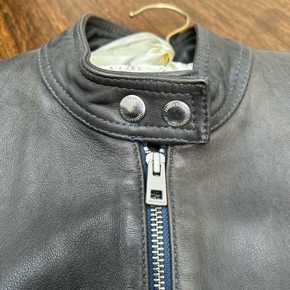 Zadig and Voltaire leather jacket. Size M. - Picture 4 of 14